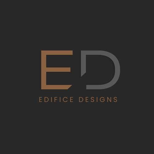 Edifice Designs logo and website design by Sharadhvi Patel