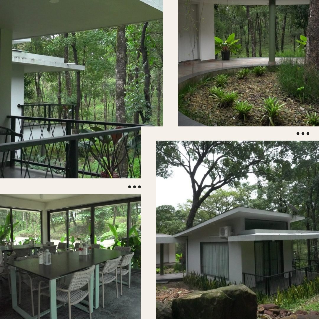 Hospitality social media design showing guest accommodation at the plantation stay