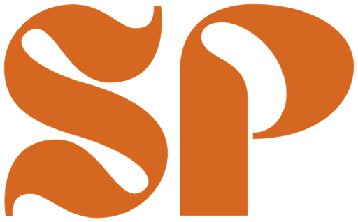 Sharadhvi Patel SP monogram logo mark